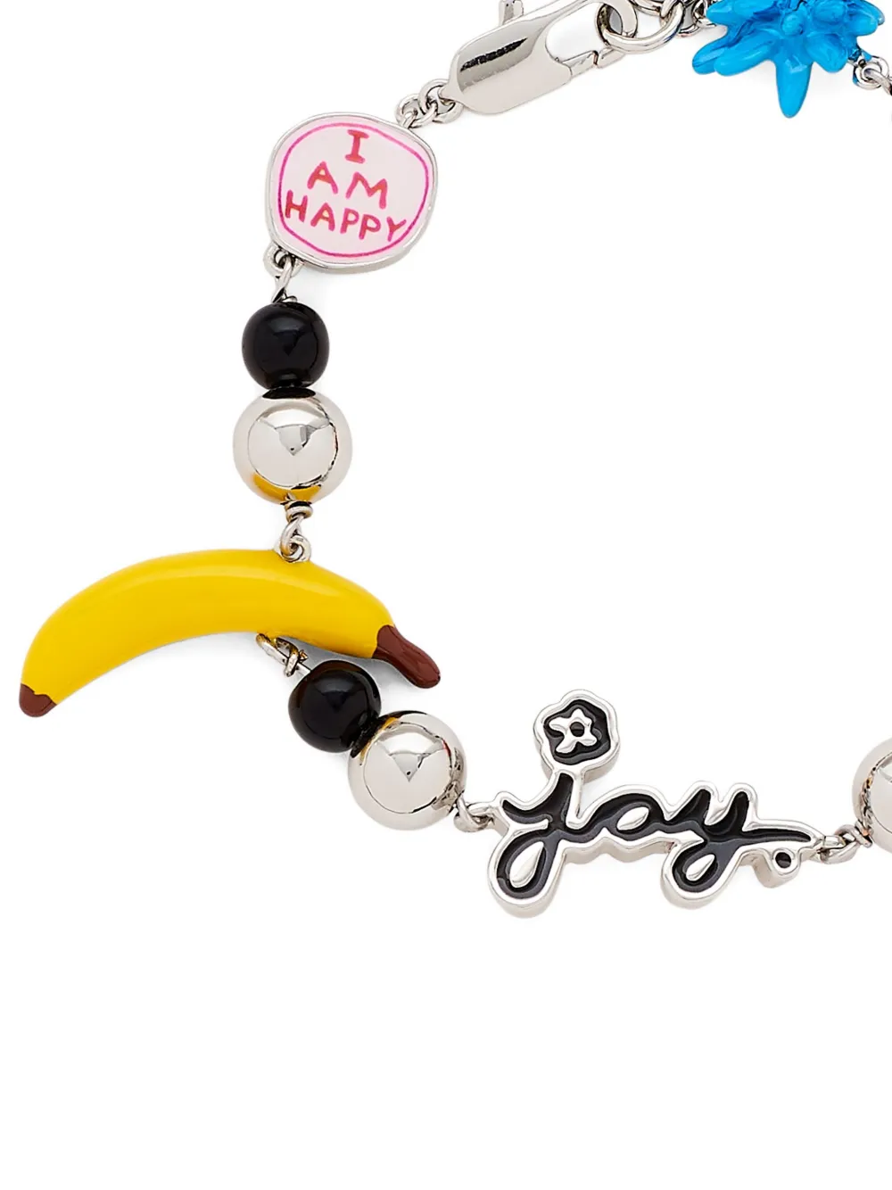 Marc Jacobs x David Shrigley Joy Flower Station armband - Zilver