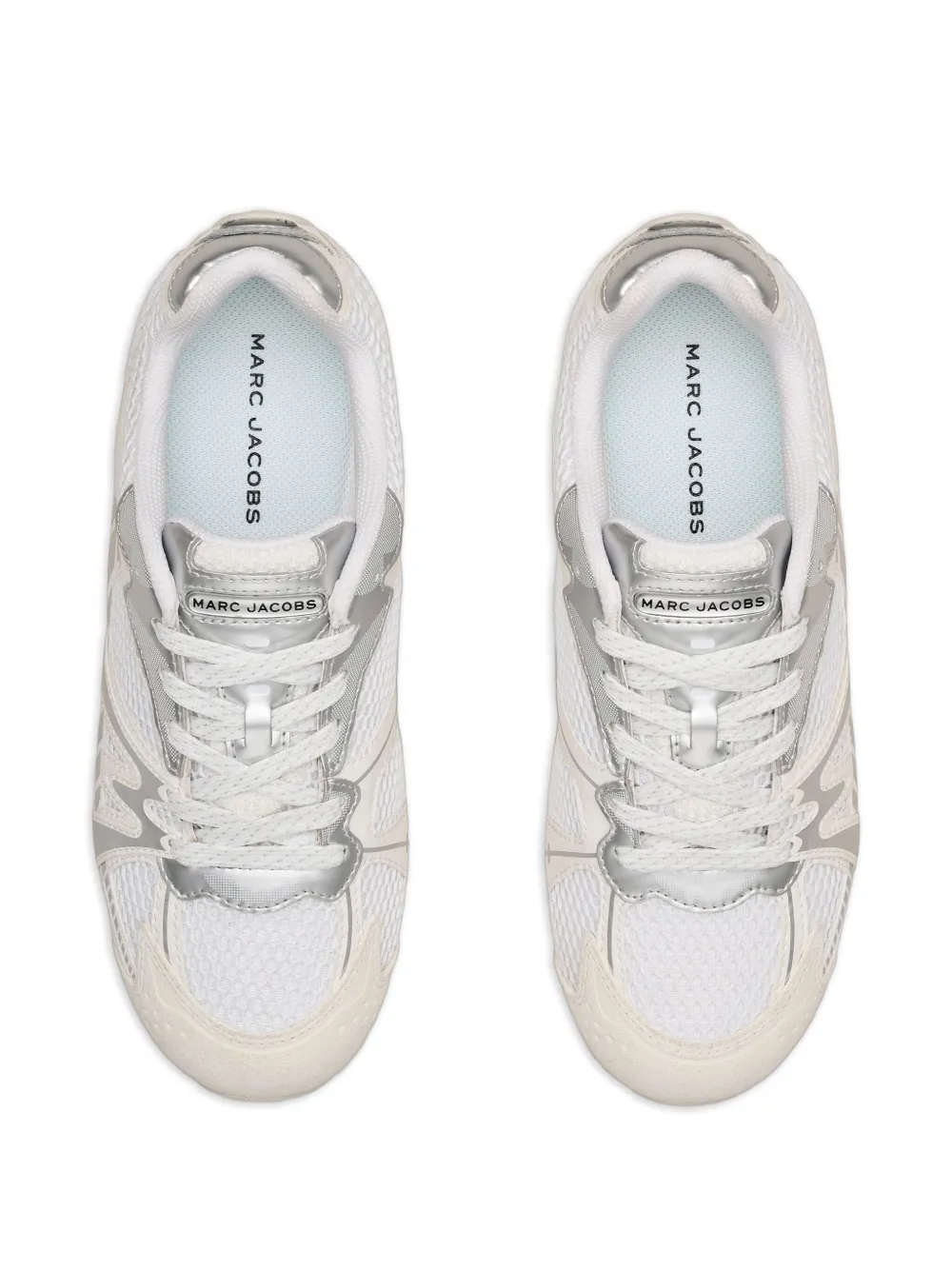 Marc Jacobs Sneakers met mesh vlak Wit