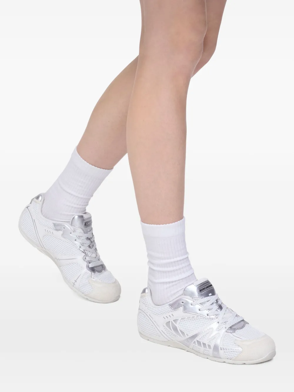 Marc Jacobs Sneakers met mesh vlak Wit