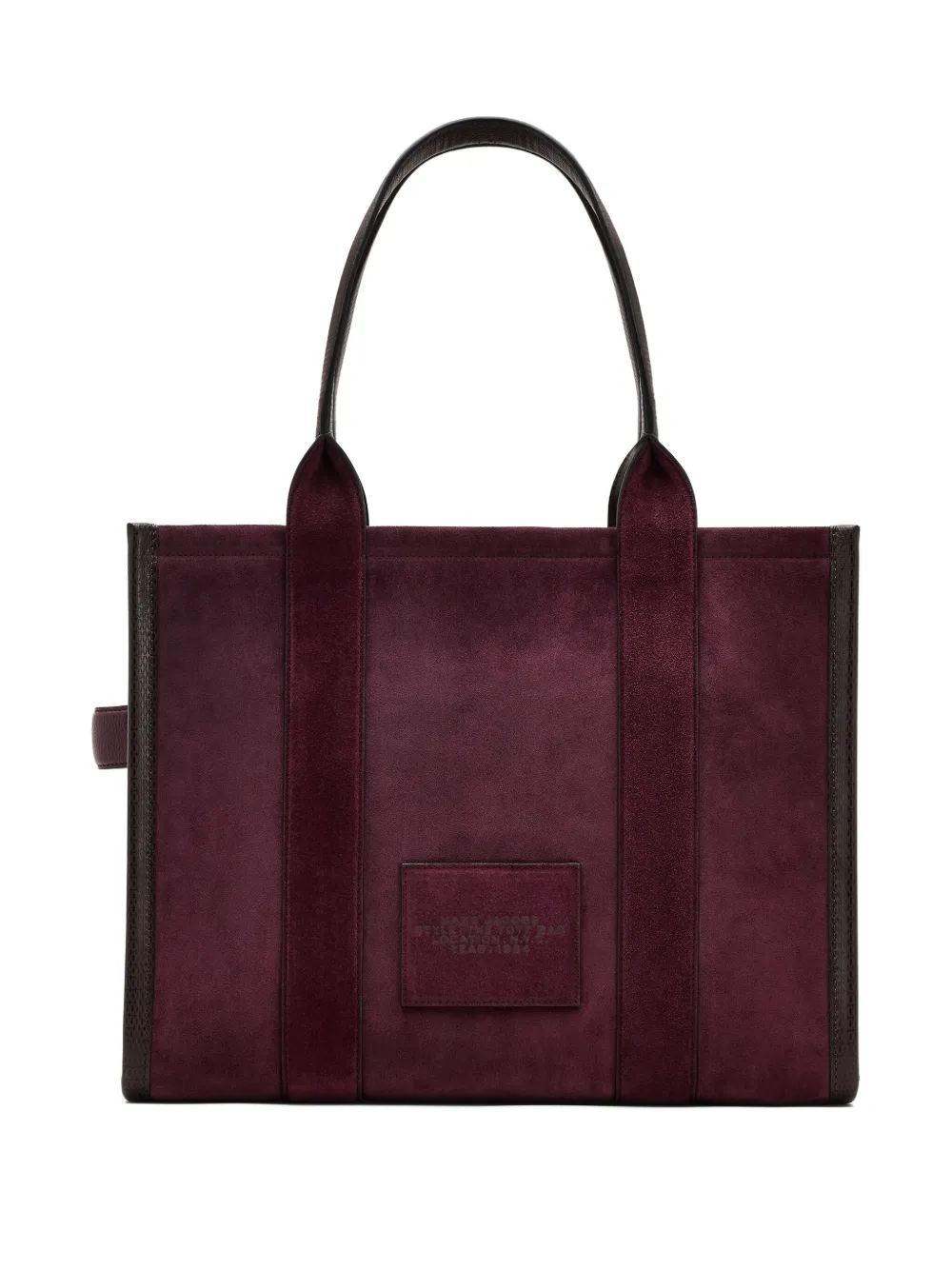 Marc Jacobs Grote The Suède shopper Paars