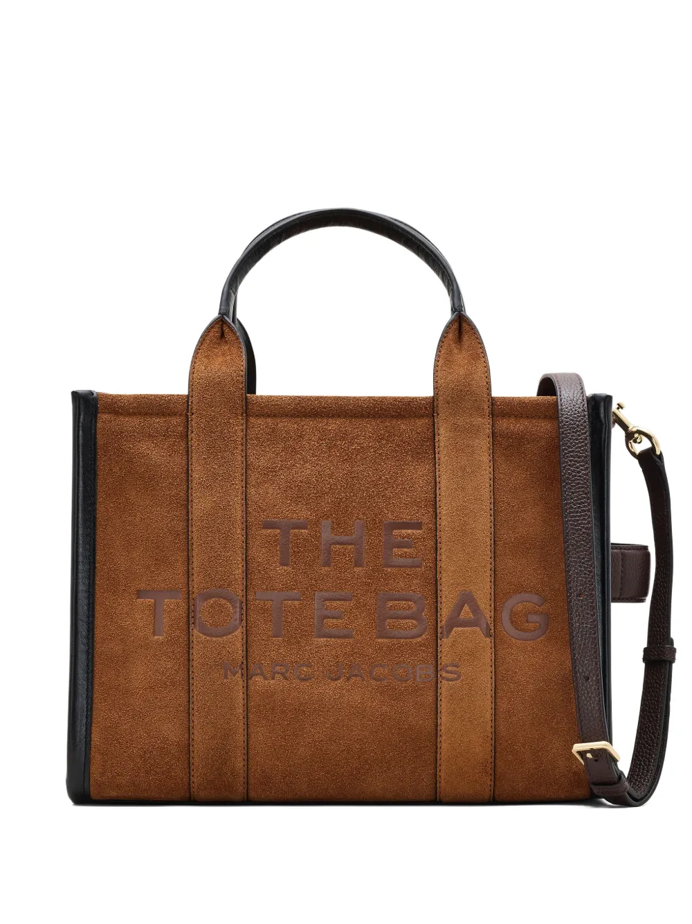 Marc Jacobs Medium The Suède Shopper Bruin
