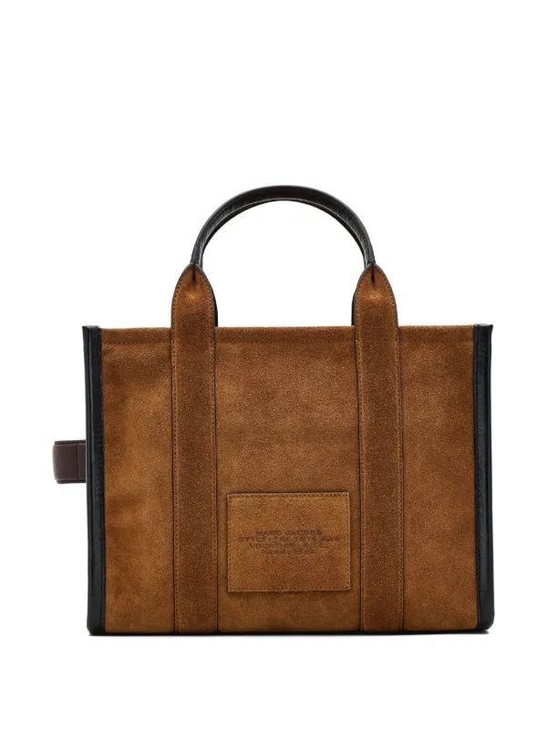 Marc Jacobs Bolsa Tote The Suede Medium | Marrom | FARFETCH BR