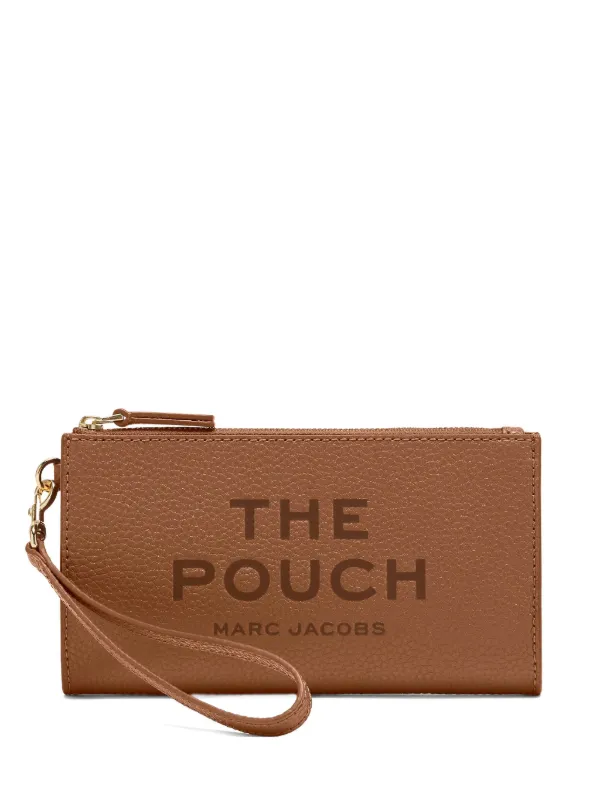 Marc Jacobs The Pouch Clutch Bag Brown FARFETCH FI