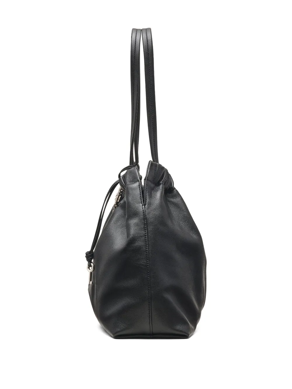 Marc Jacobs The Cristina shopper met trekkoord en ketting Zwart