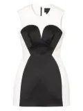 Marc Jacobs seamed satin mini dress - White