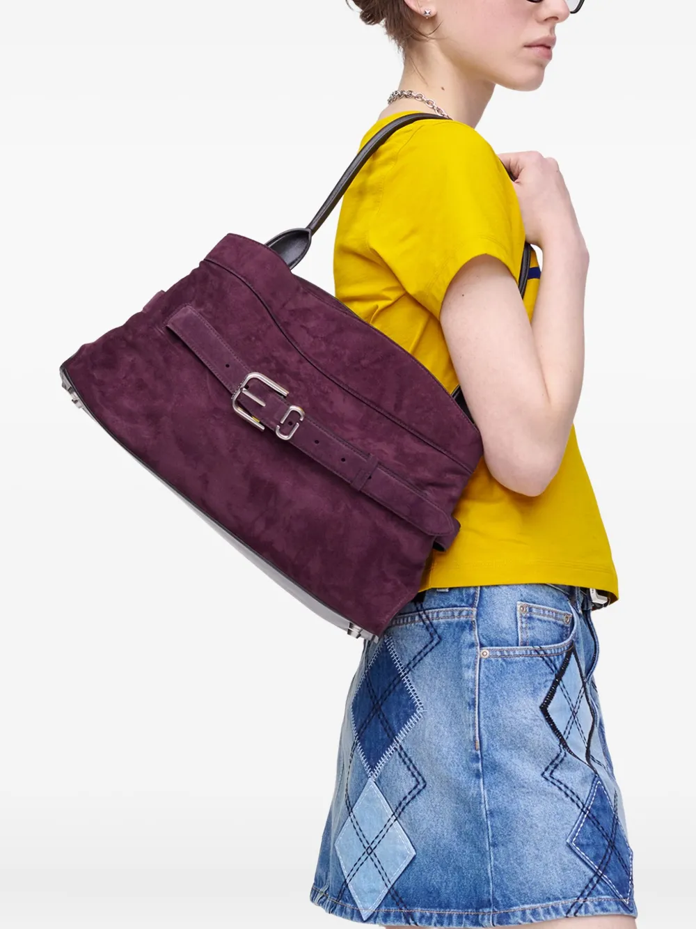 Marc Jacobs Dakota shoulder bag - Paars