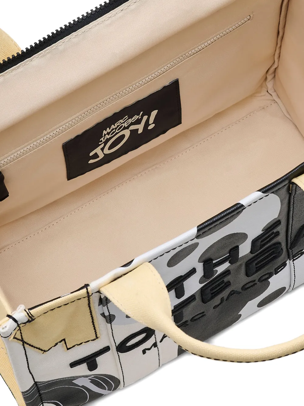 Marc Jacobs x Derrick Adams medium The Canvas shopper Wit