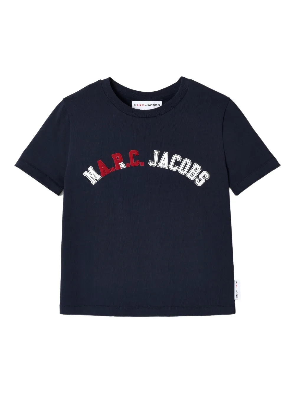 Marc Jacobs Logo-print T-shirt In Blue