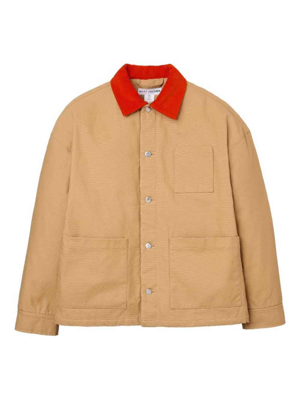 Marc Jacobs Corduroy-collar Jacket In Brown