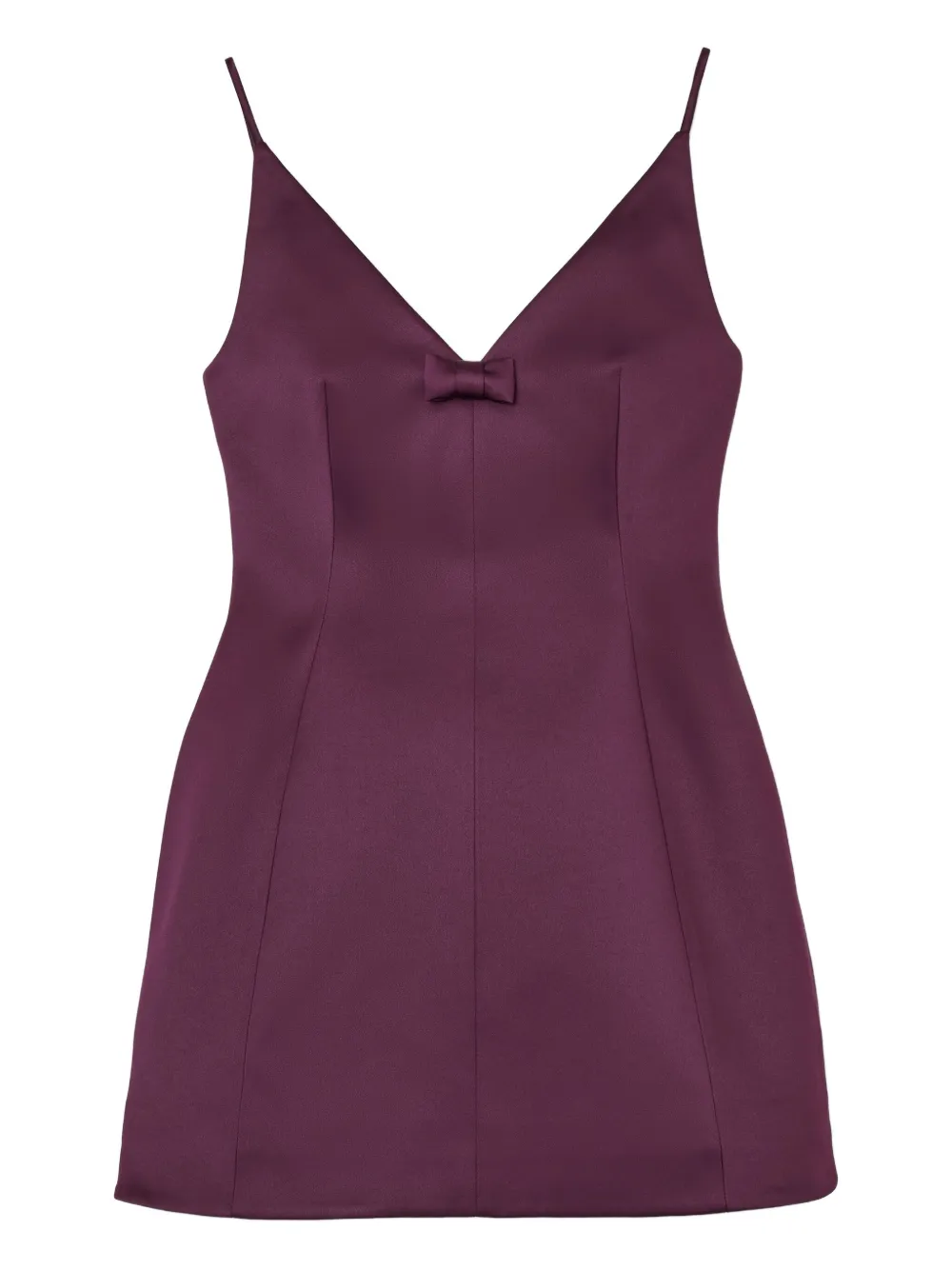 Marc Jacobs Bow-detail Mini Dress In Red