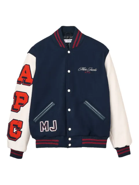 Marc Jacobs snap-fastening varsity jacket