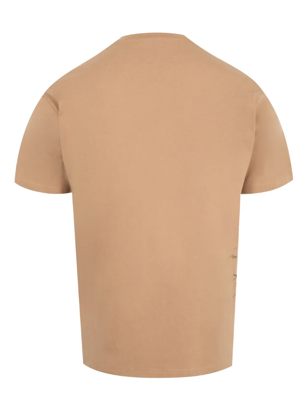 Givenchy Trompe l'oeil-pattern cotton T-shirt Beige