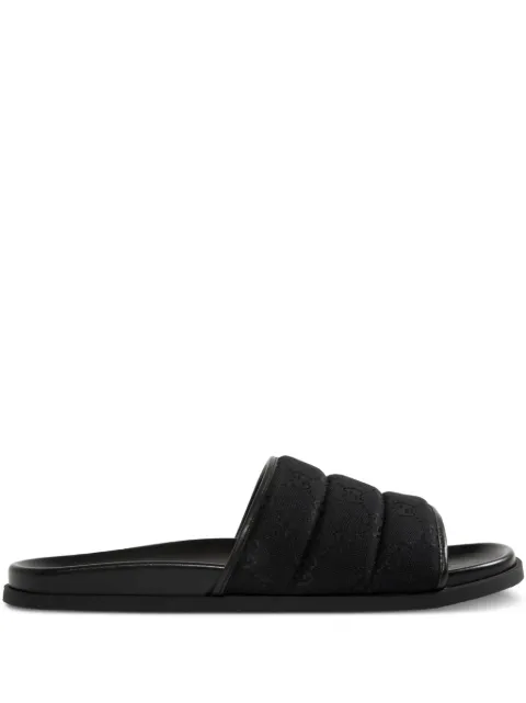 Gucci GG-pattern padded slide sandals