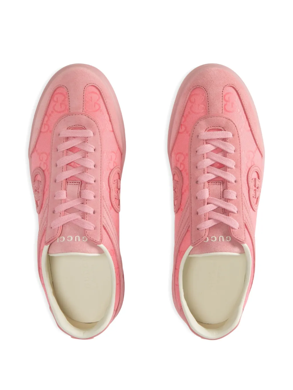 Gucci G75 Interlocking G-logo sneakers Pink