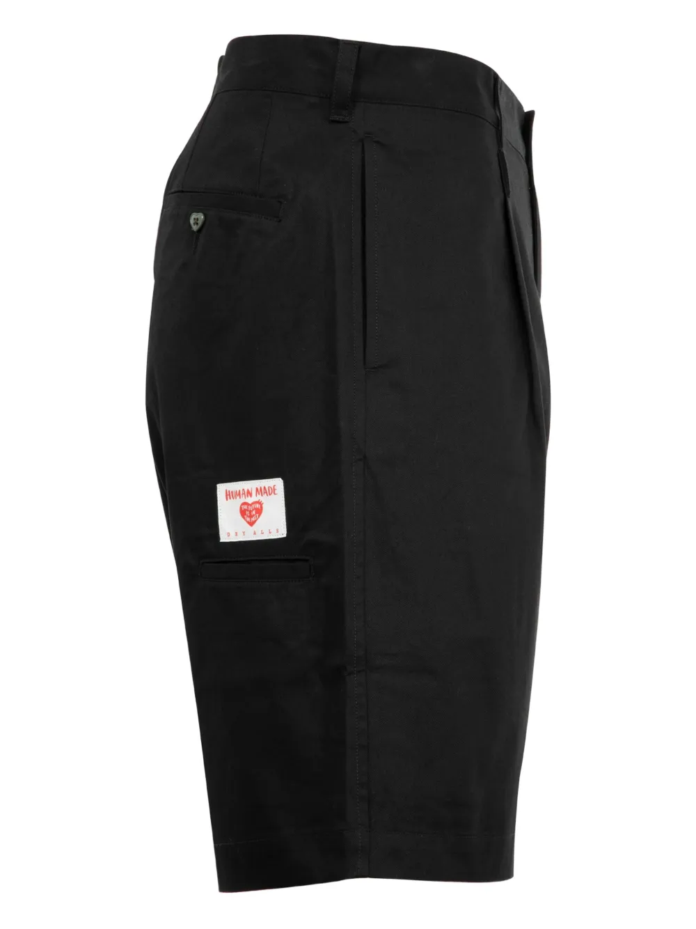 Human Made Shorts met logo-applicatie Zwart