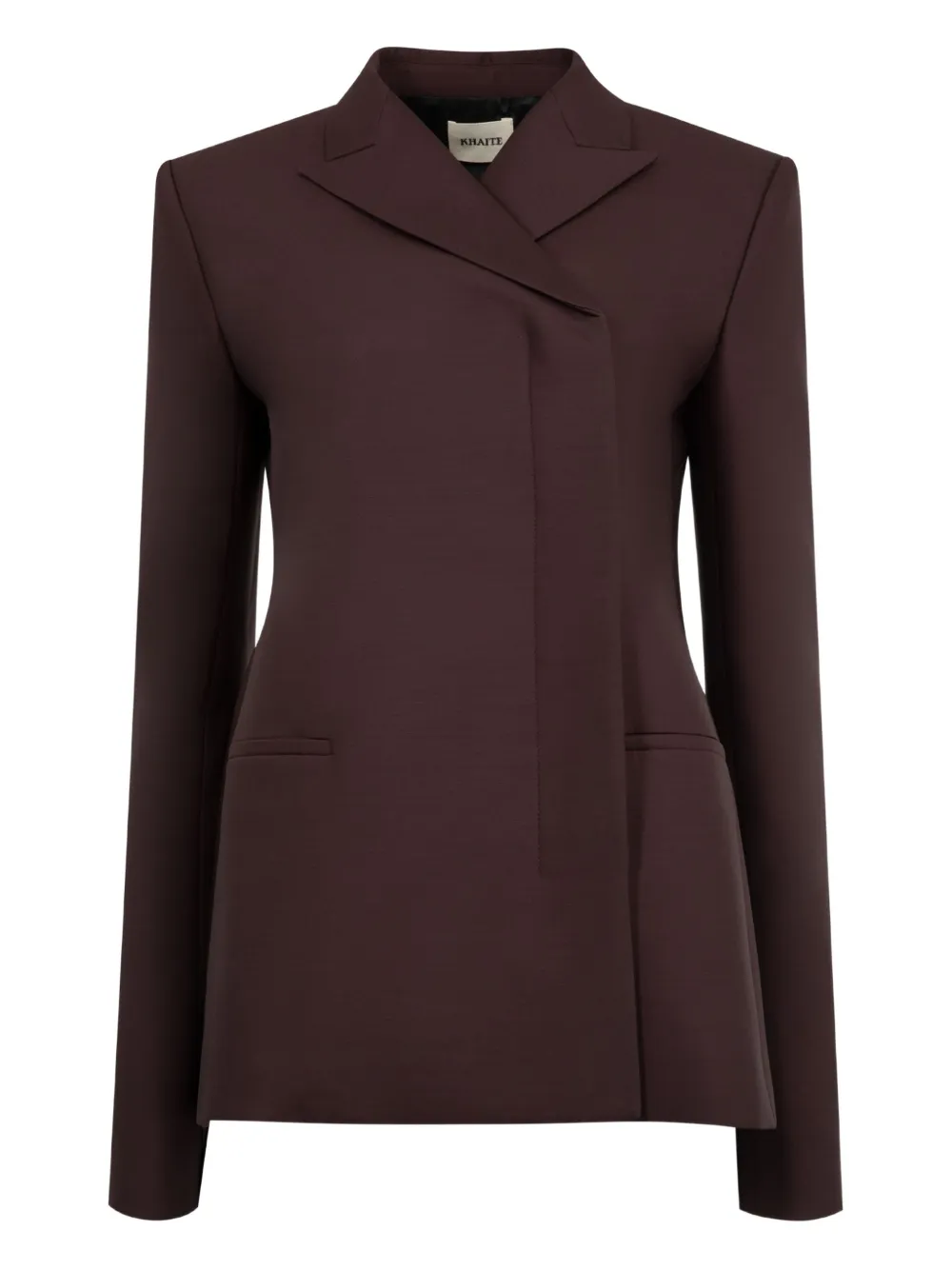 KHAITE Silvannah blazer | Brown | Image 1