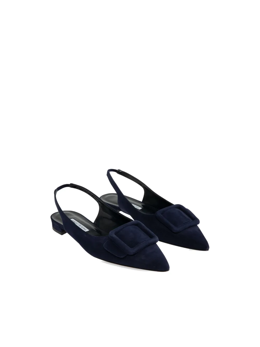 Manolo Blahnik Maylura platte pumps Blauw