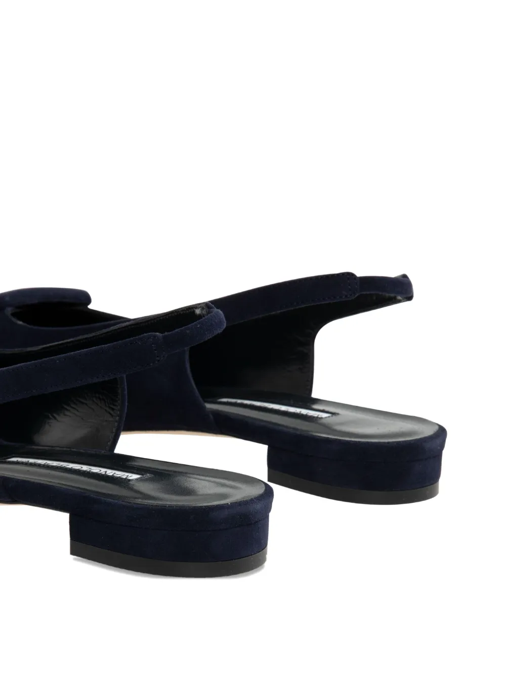 Manolo Blahnik Maylura platte pumps Blauw