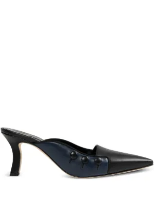 Manolo Blahnik（マノロ・ブラニク）ミュール - FARFETCH