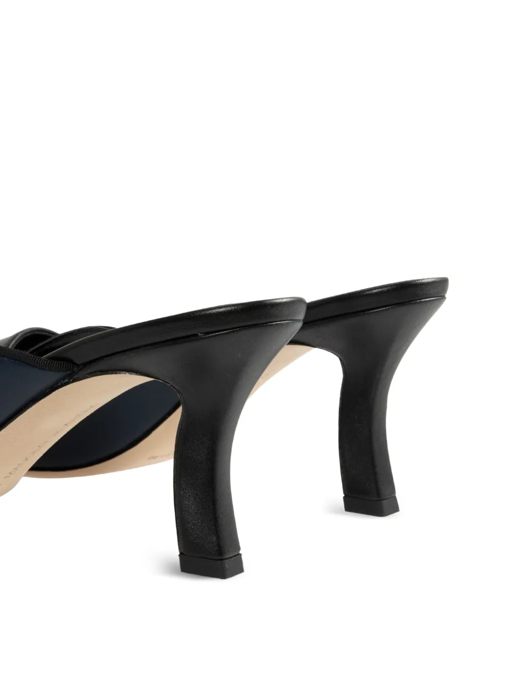 Manolo Blahnik 70mm Stateira mules Blue