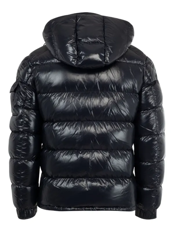 Moncler Maya Puffer Jacket Blue FARFETCH IN