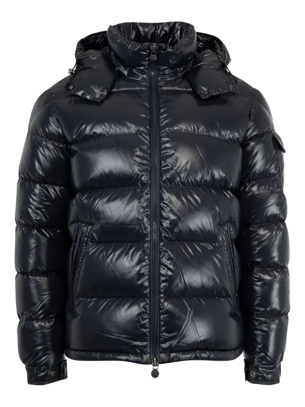 Moncler Maya puffer jacket Blauw