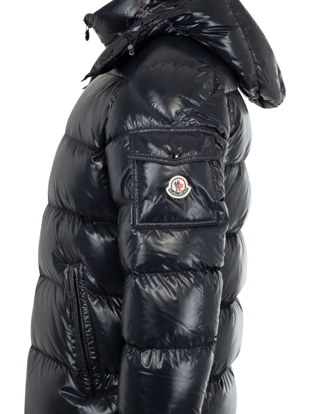 Moncler Maya puffer jacket Blauw