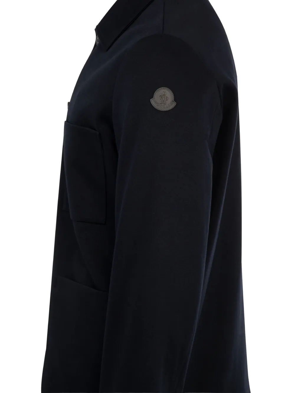 Moncler Plumel shirt jacket Blauw