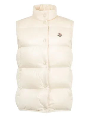 Moncler Cenis ダウンベスト | ホワイト | FARFETCH JP