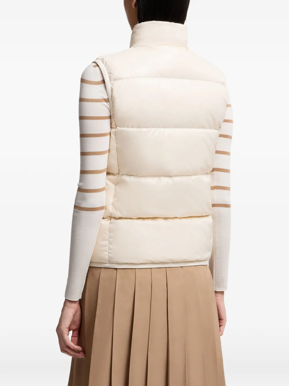 Moncler Badia bodywarmer Wit