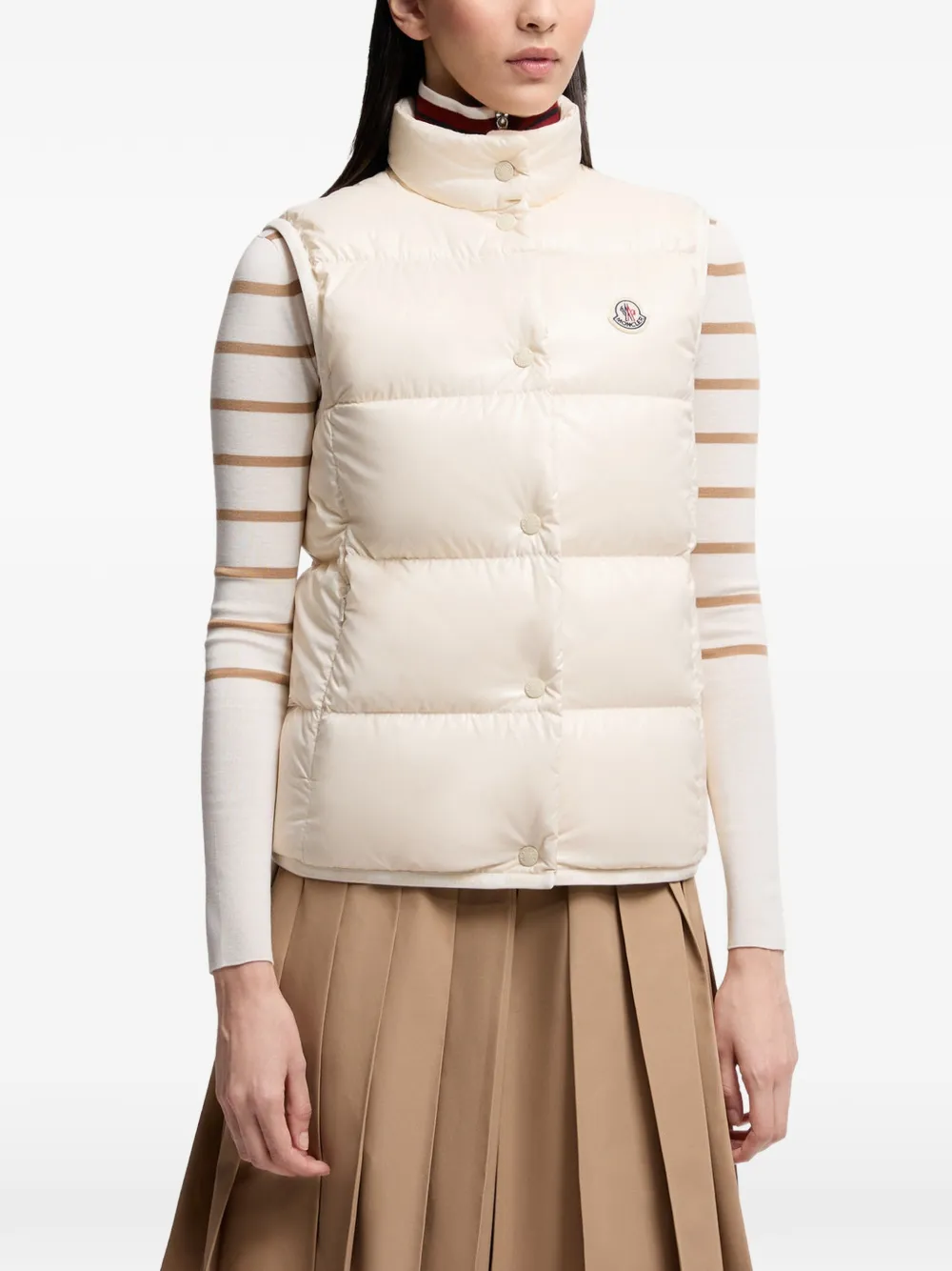 Moncler Badia bodywarmer Wit