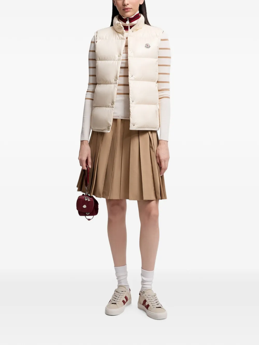 Moncler Badia bodywarmer Wit