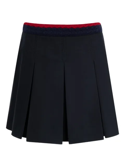 Moncler pleated mini skirt