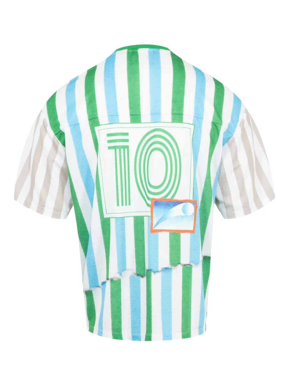 Le Pere x Antonio Carrau LPFC mesh T-shirt | T-Shirts | Image 2