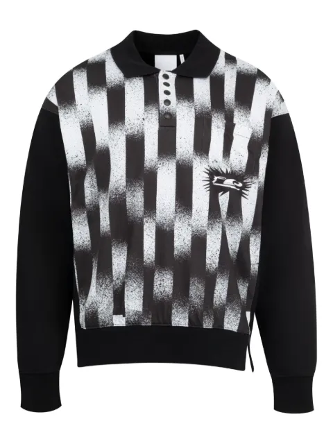 Le Pere mesh polo shirt