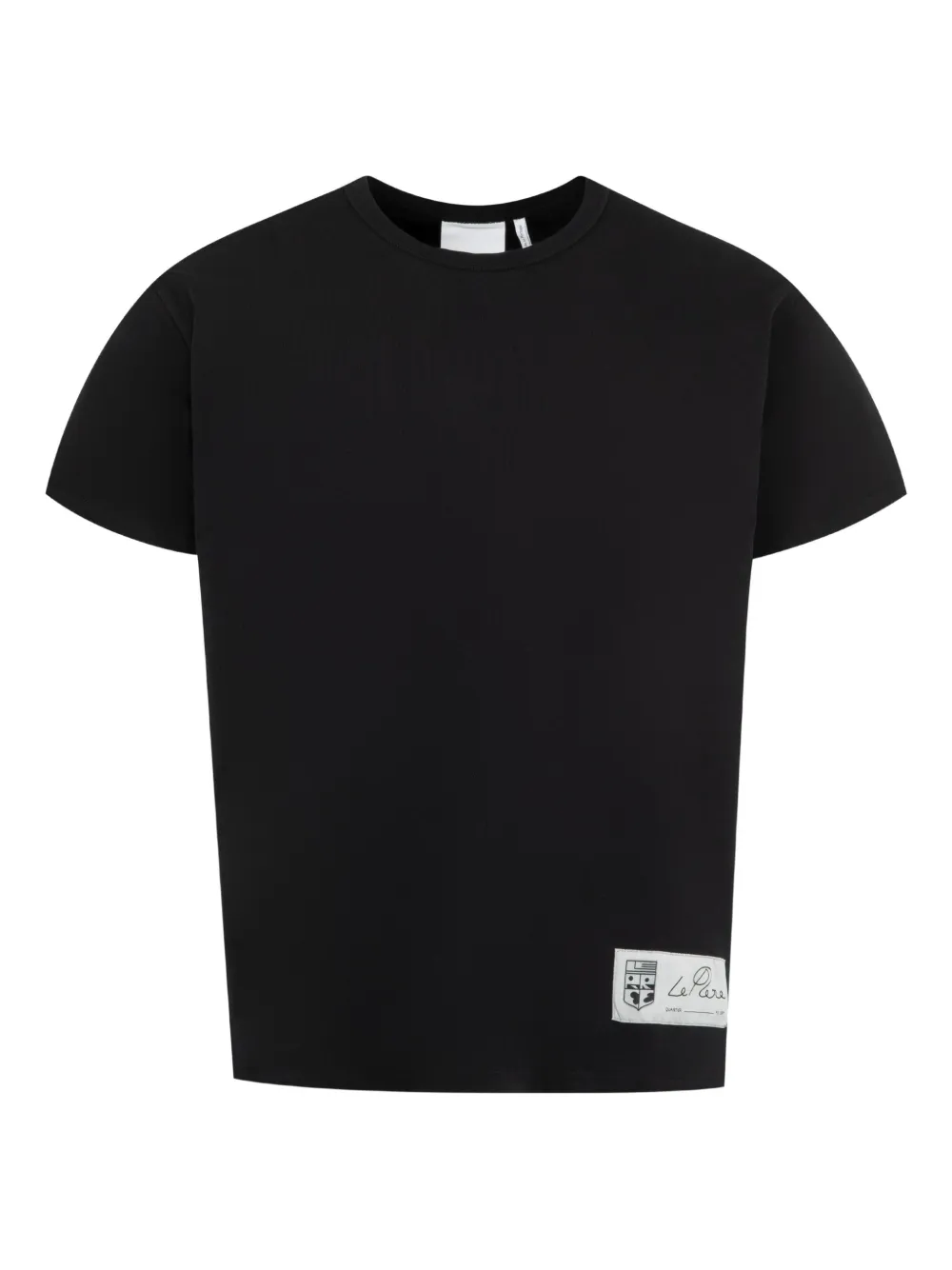 Le Pere River T-shirt | Black | Image 1