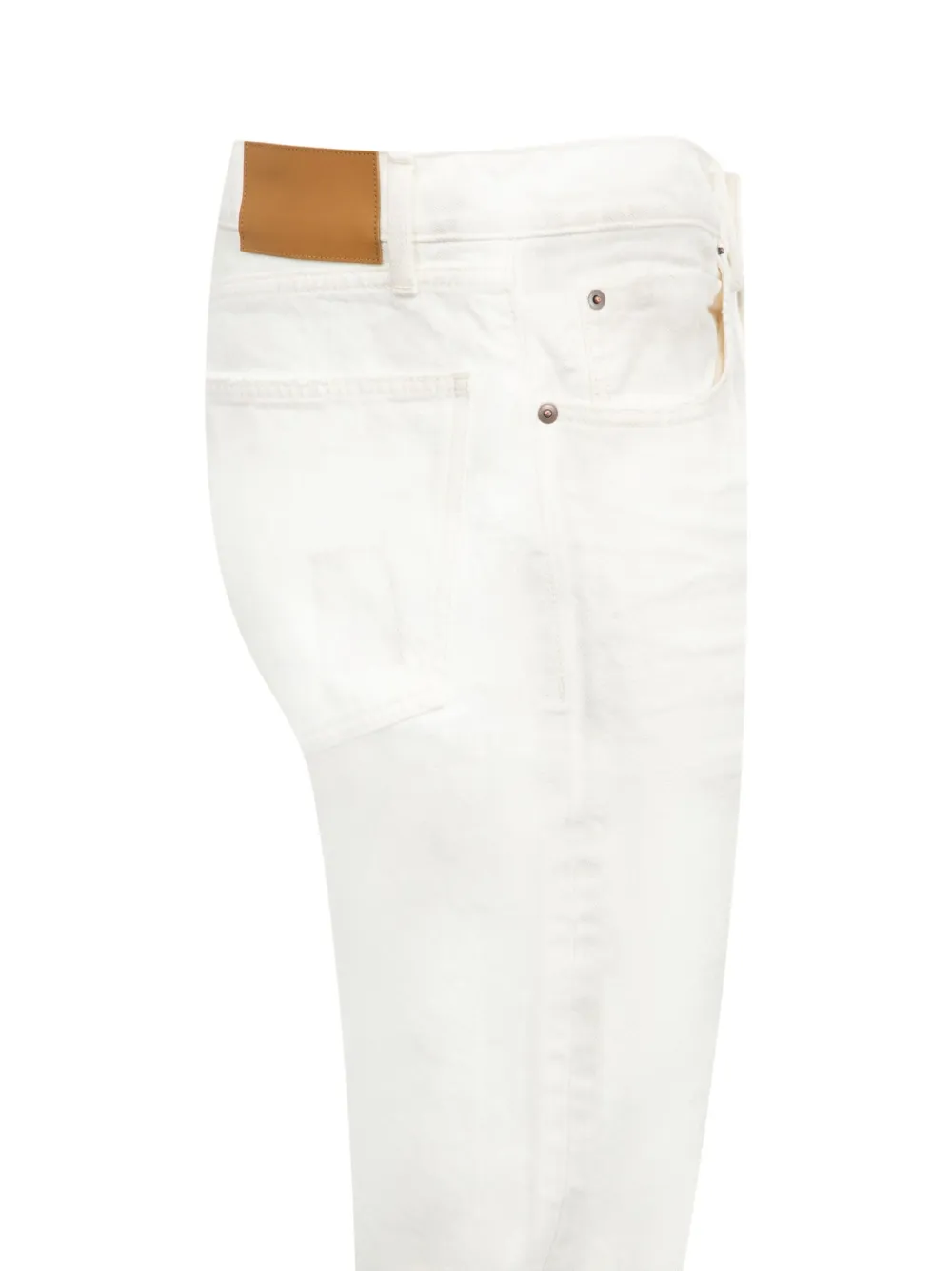 Seekings Gerafelde jeans Wit