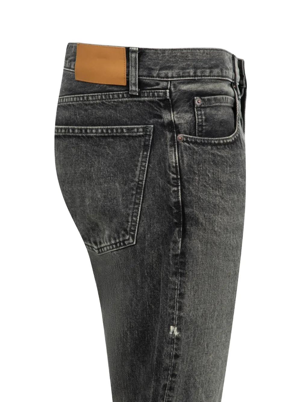 Seekings Gerafelde jeans Zwart