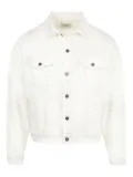 Seekings distressed denim jacket - White