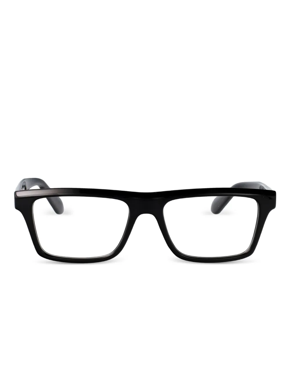 Ferragamo Eyewear スクエア眼鏡フレーム - ブラック Ferragamo Eyewear スクエア眼鏡フレーム - ブラック