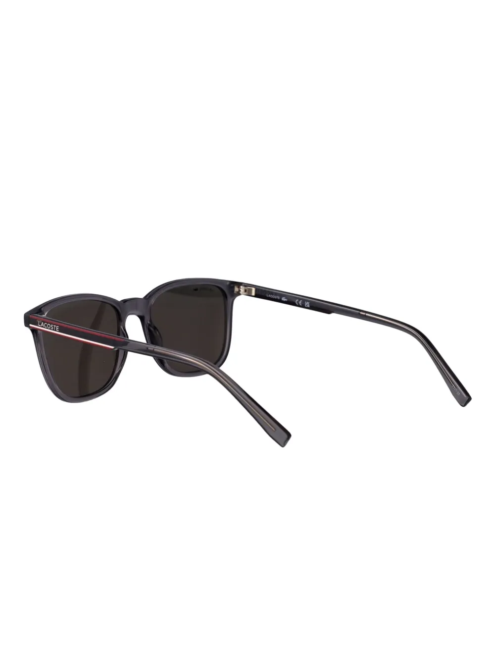 Lacoste Zonnebril met vierkant montuur Zwart
