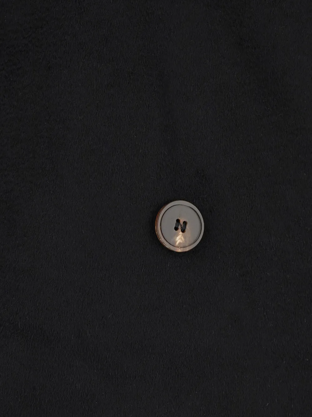Max Mara Wollen jas met ceintuur en dubbele rij knopen Zwart
