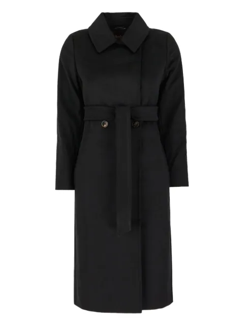 Max Mara belted wool double-breasted coat