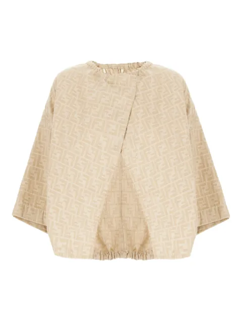 FENDI FF-pattern drawstring jacket