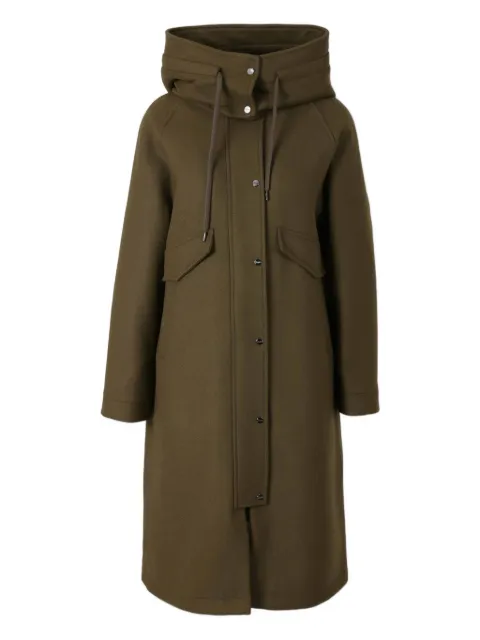 Herno hooded drawstring coat