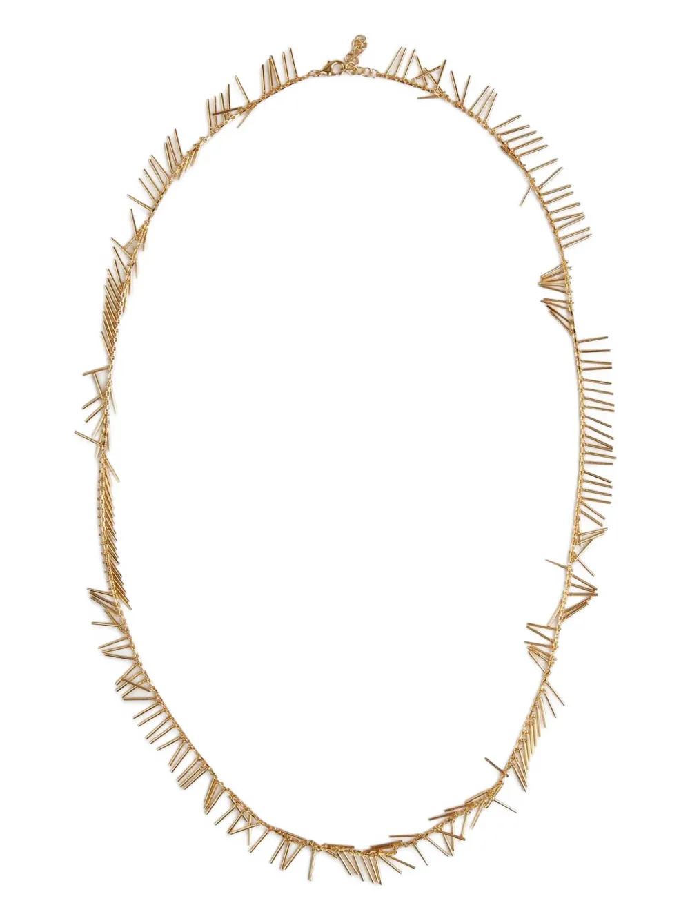 Jil Sander teardrop-style brass necklace - ゴールドトーン Jil Sander teardrop-style brass necklace - ゴールドトーン