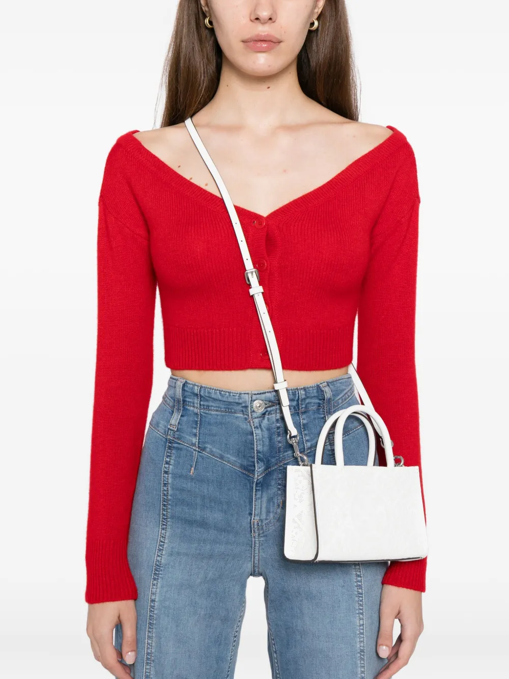 Tory Burch mini ella bio perforated tote bag | Image 2