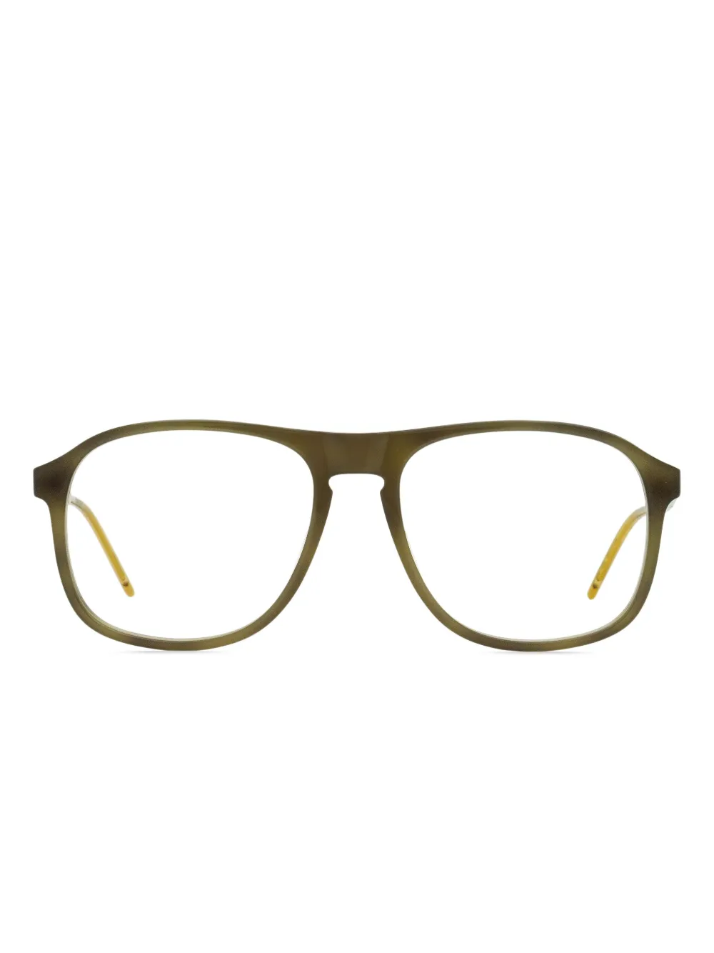 Gucci Eyewear square-frame glasses - Grigio