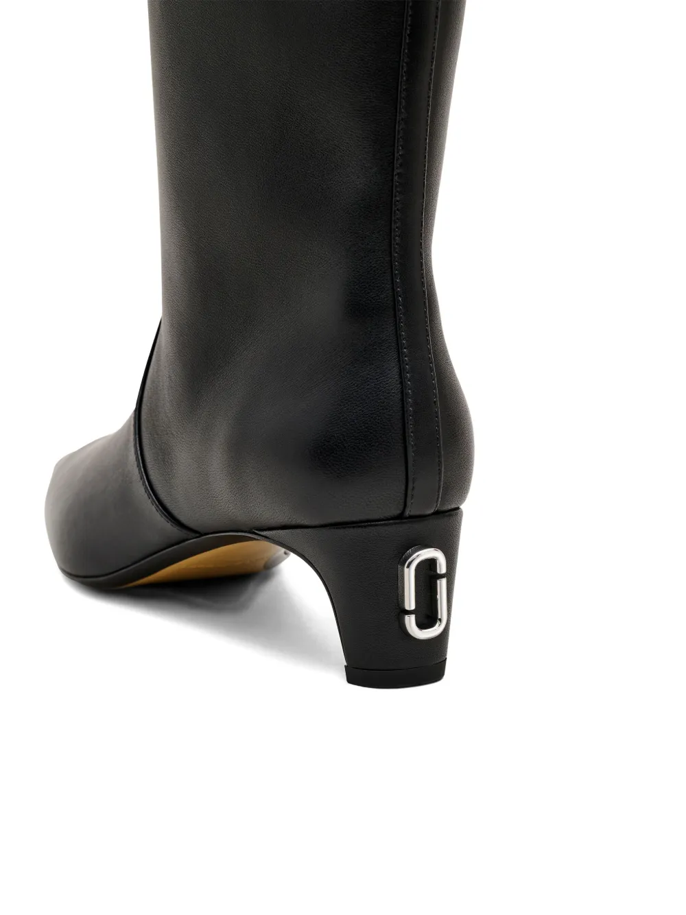 Marc Jacobs pointed-toe leather boots Black