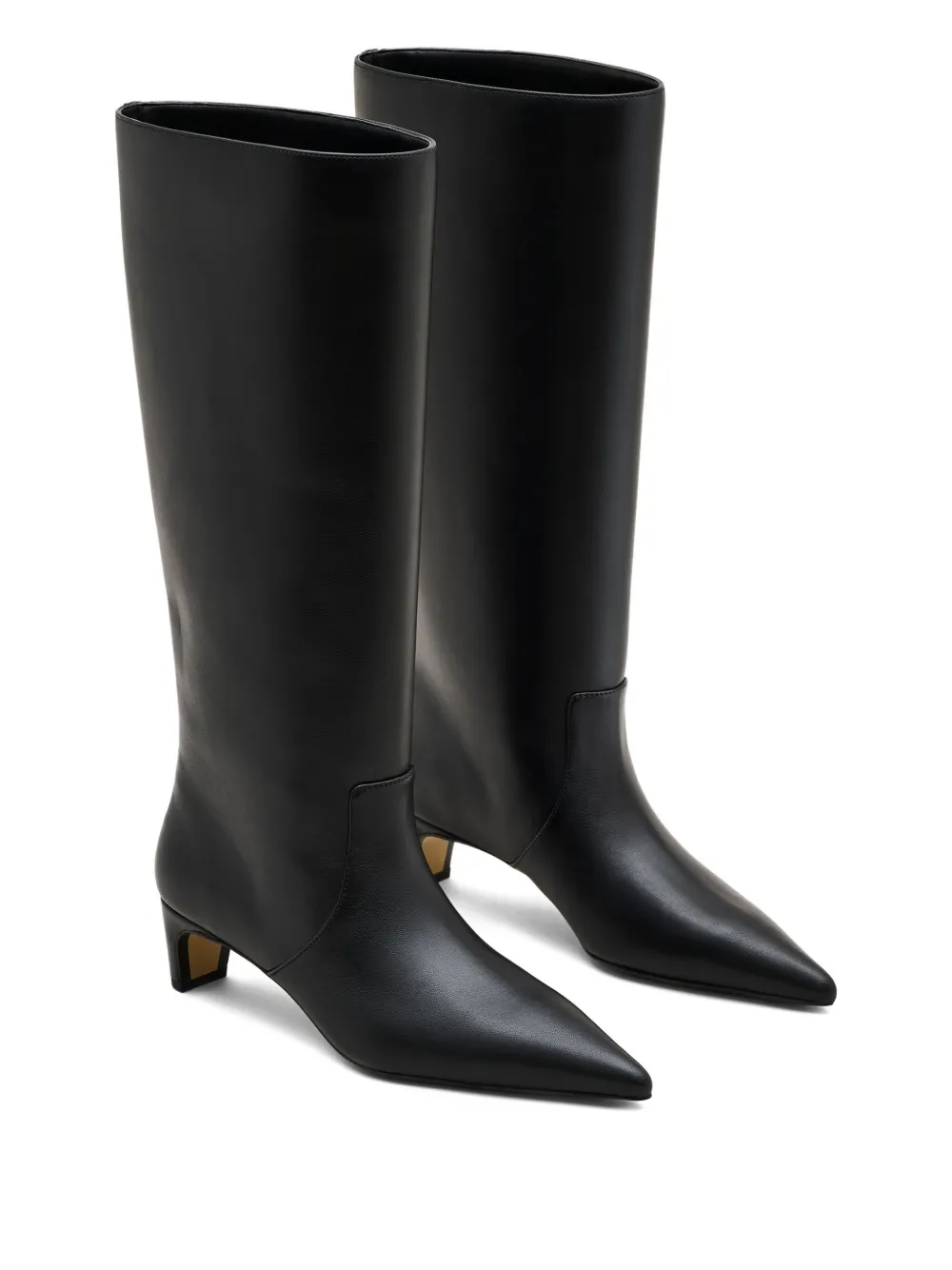 Marc Jacobs pointed-toe leather boots Black